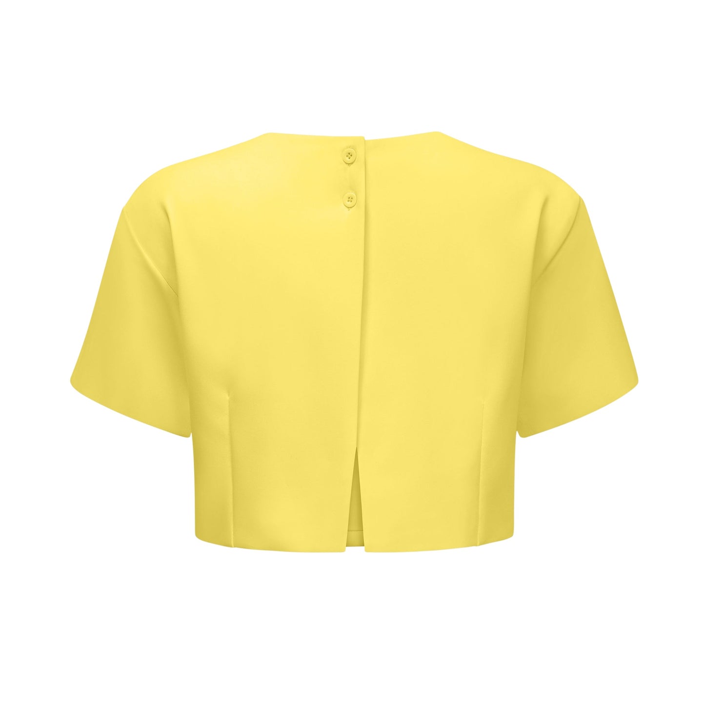 Irène Yellow Sequin Floral Embroidered Matching Set