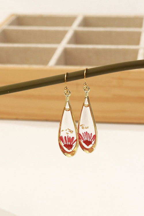Vintage Floral Earrings