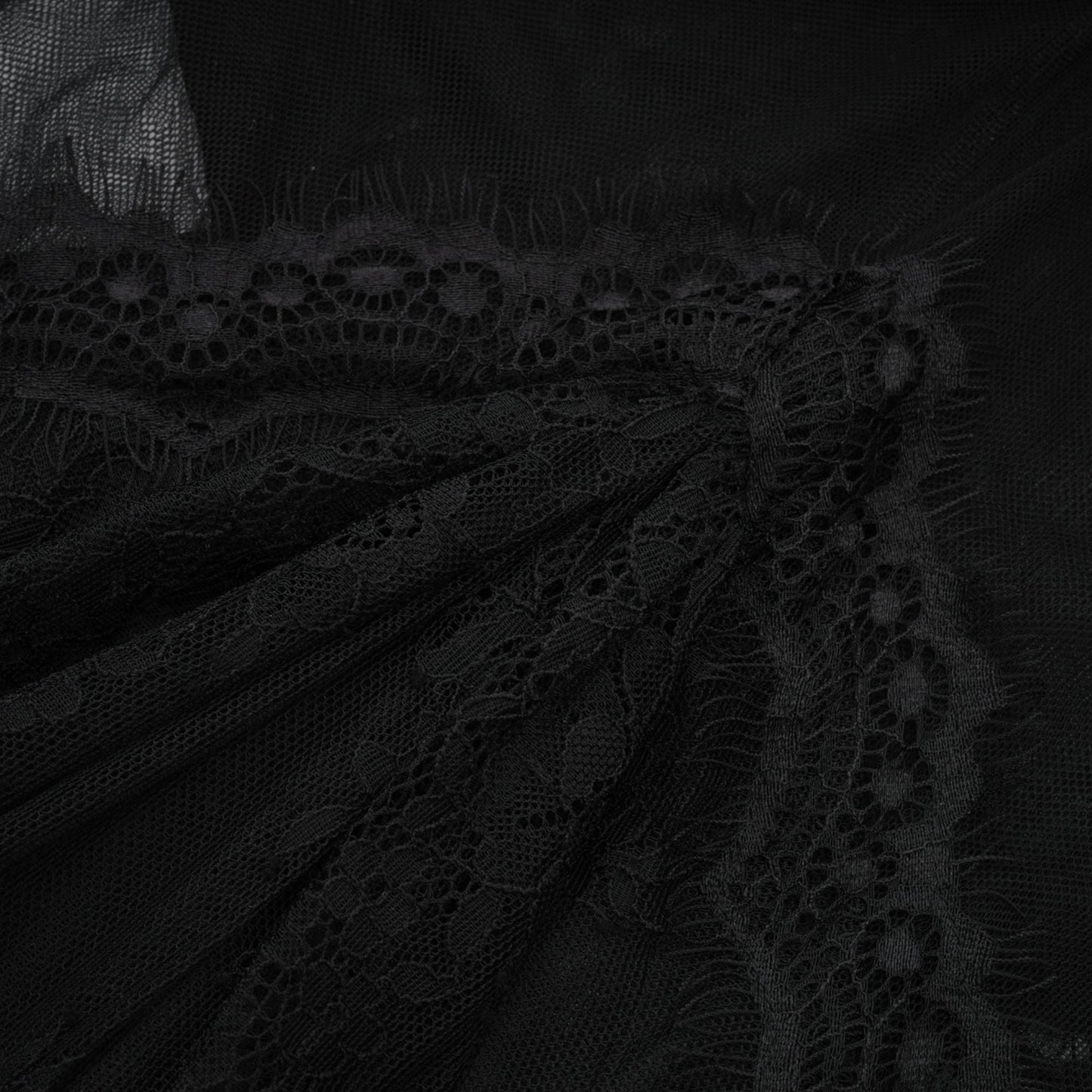 Irène black crossover crystal-embellished maxi dress