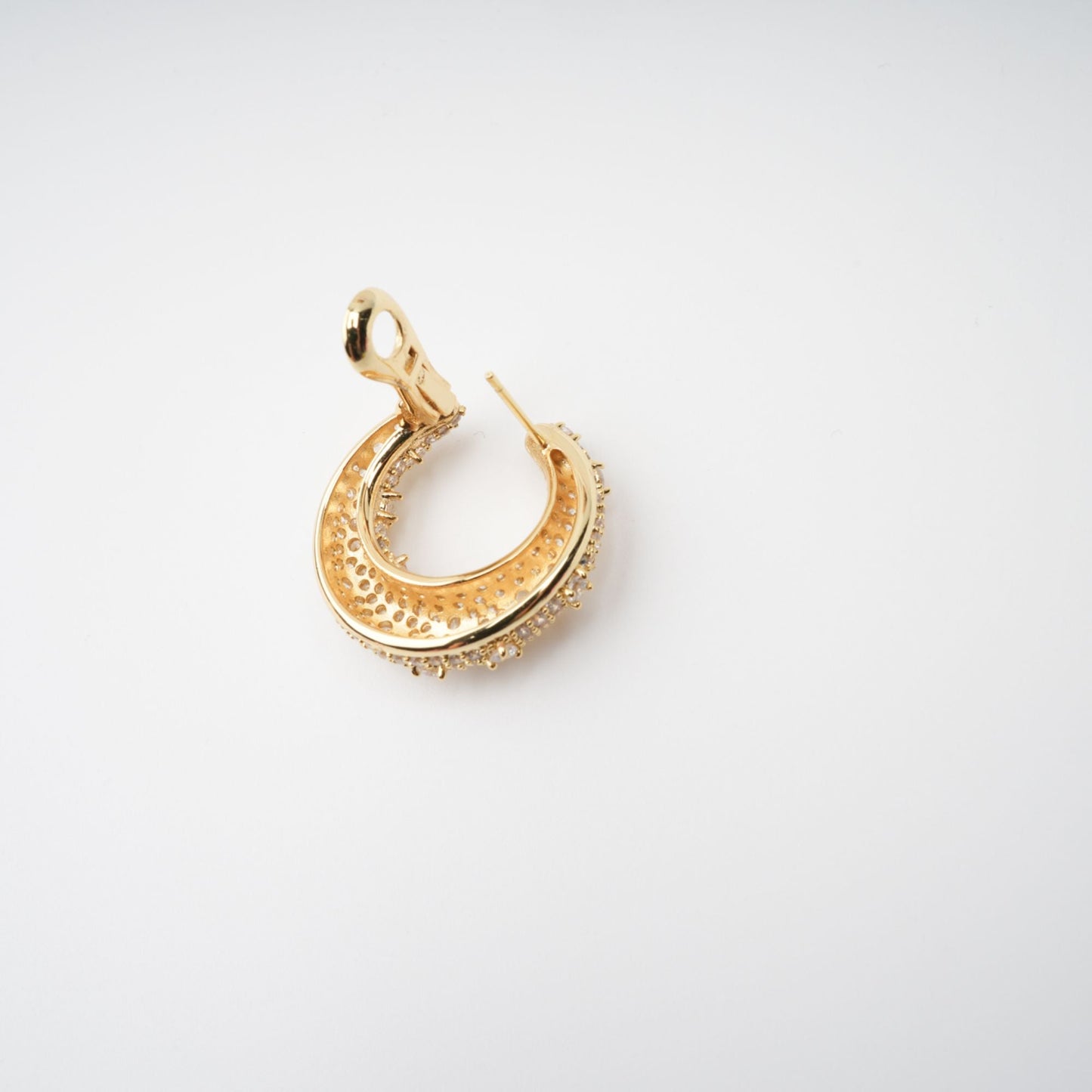 Colette Gold Crystal Embellished Earrings