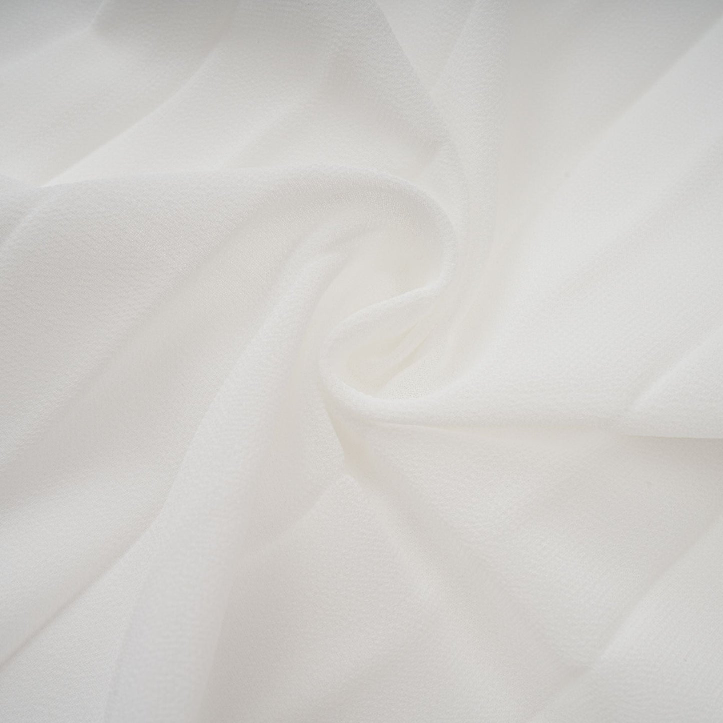 Doux White Ruffled Trim Pleated Midi Dress