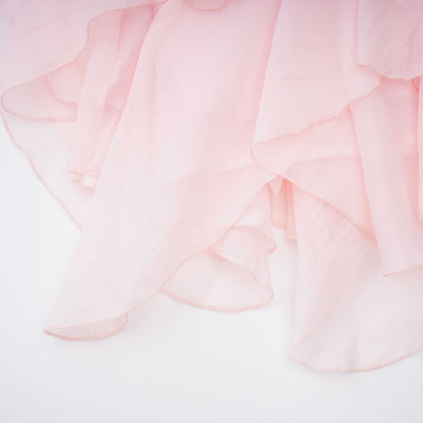 Lucie Pink Tiered Ruffled Mini Dress
