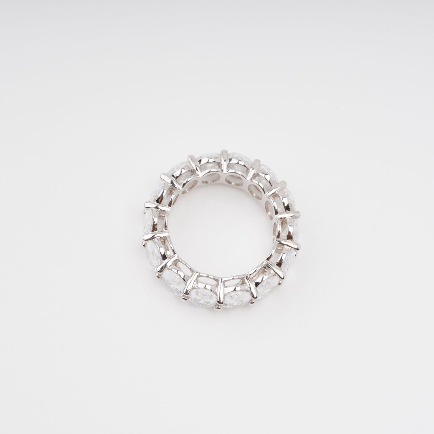 Drapé Oval Gemstone Sterling Silver Ring