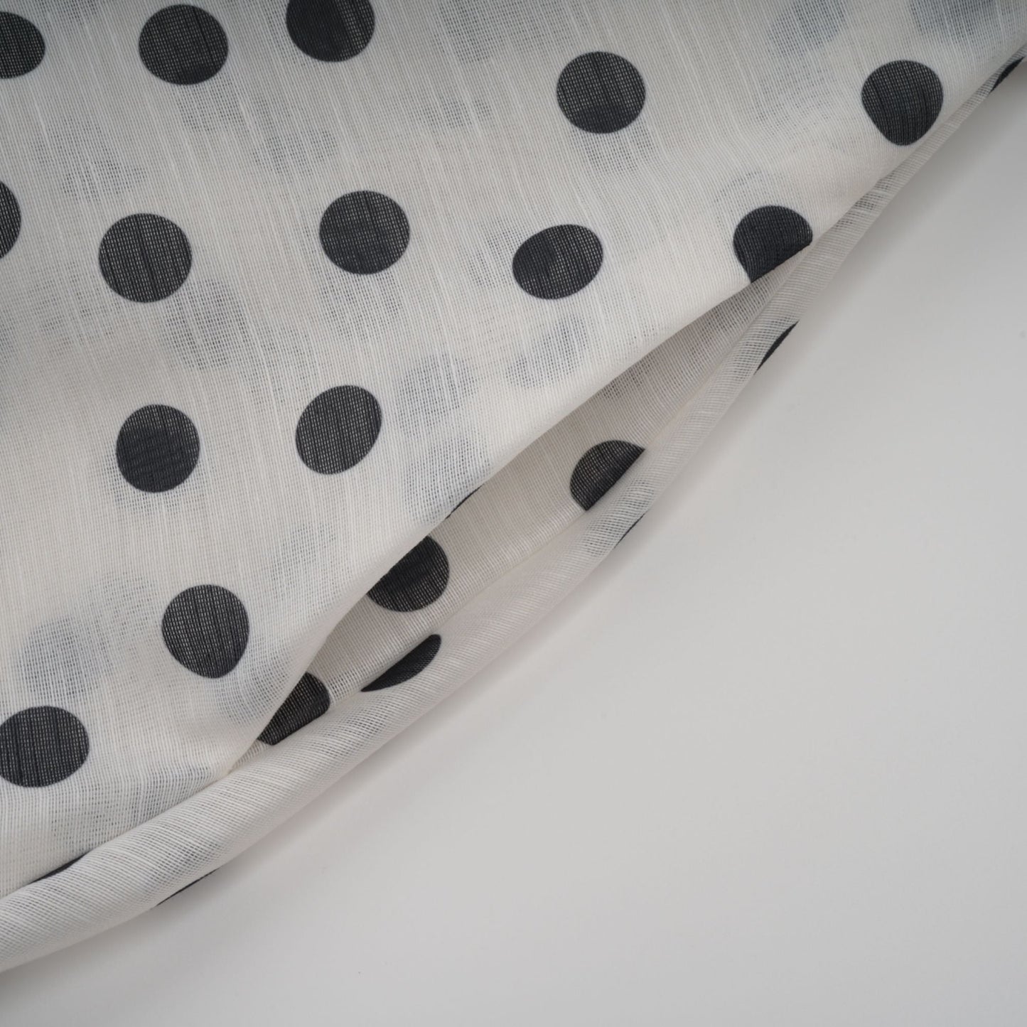 Audrey white bowknot polka-dot midi dress