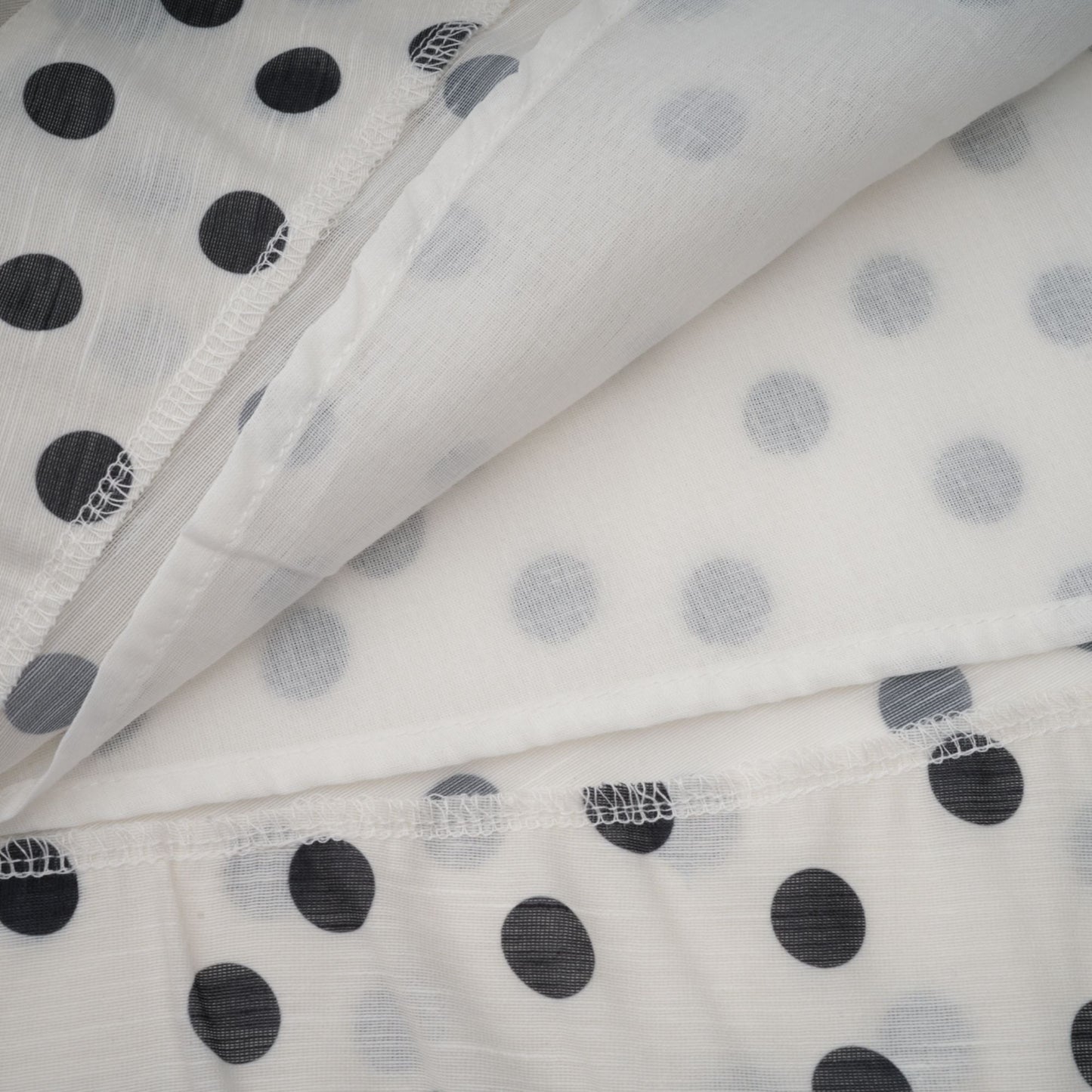 Audrey white bowknot polka-dot midi dress