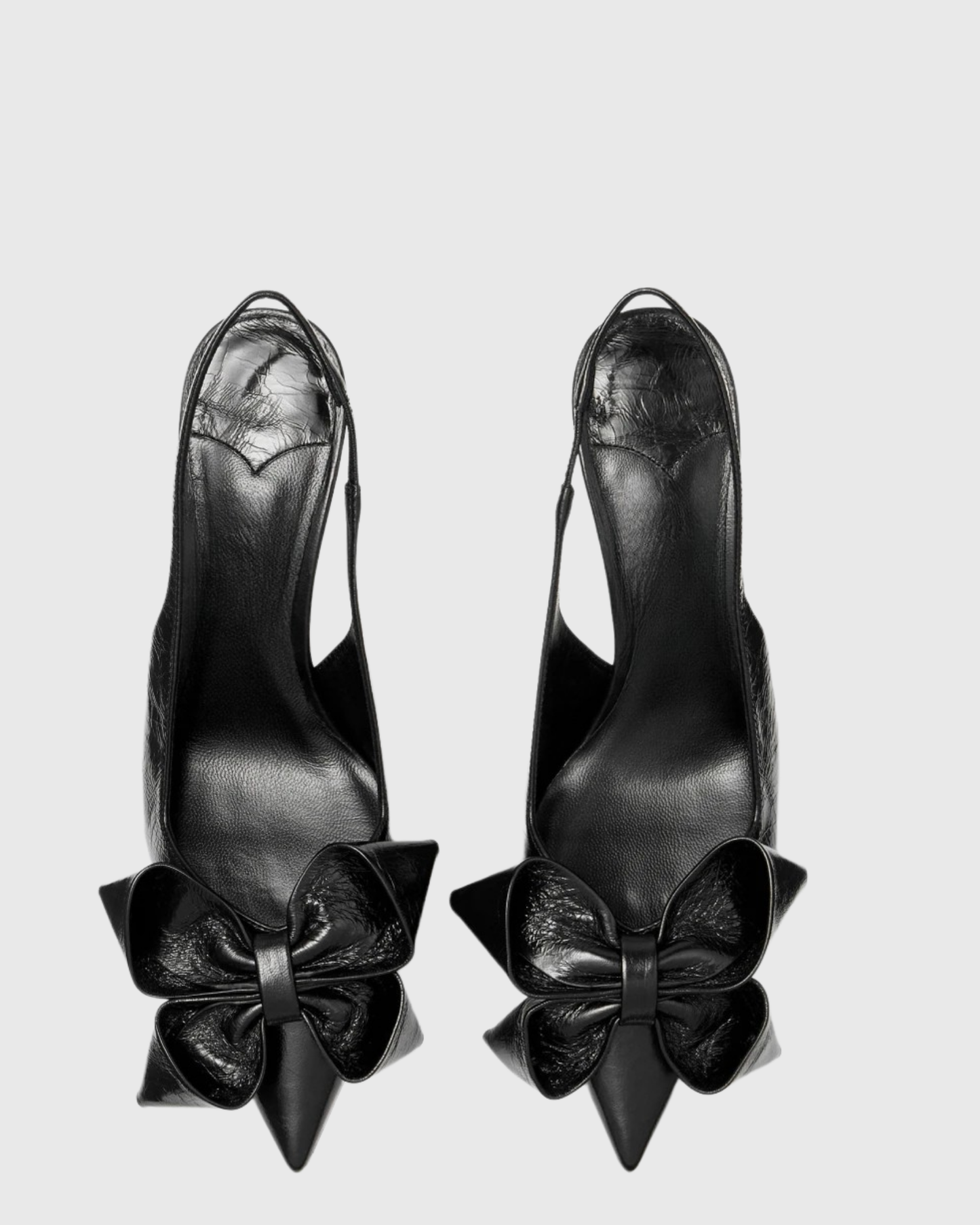Flo Flower Slingback Pumps In Black