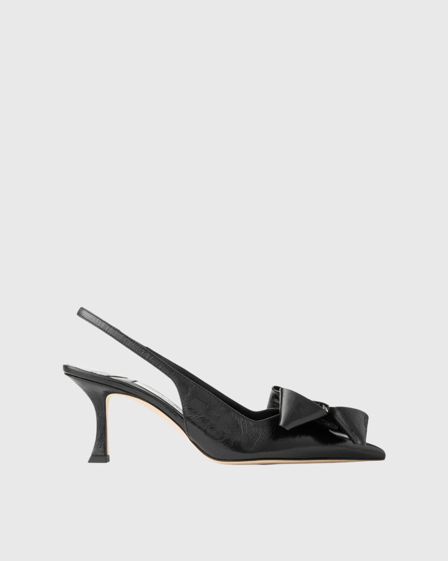 Flo Flower Slingback Pumps In Black