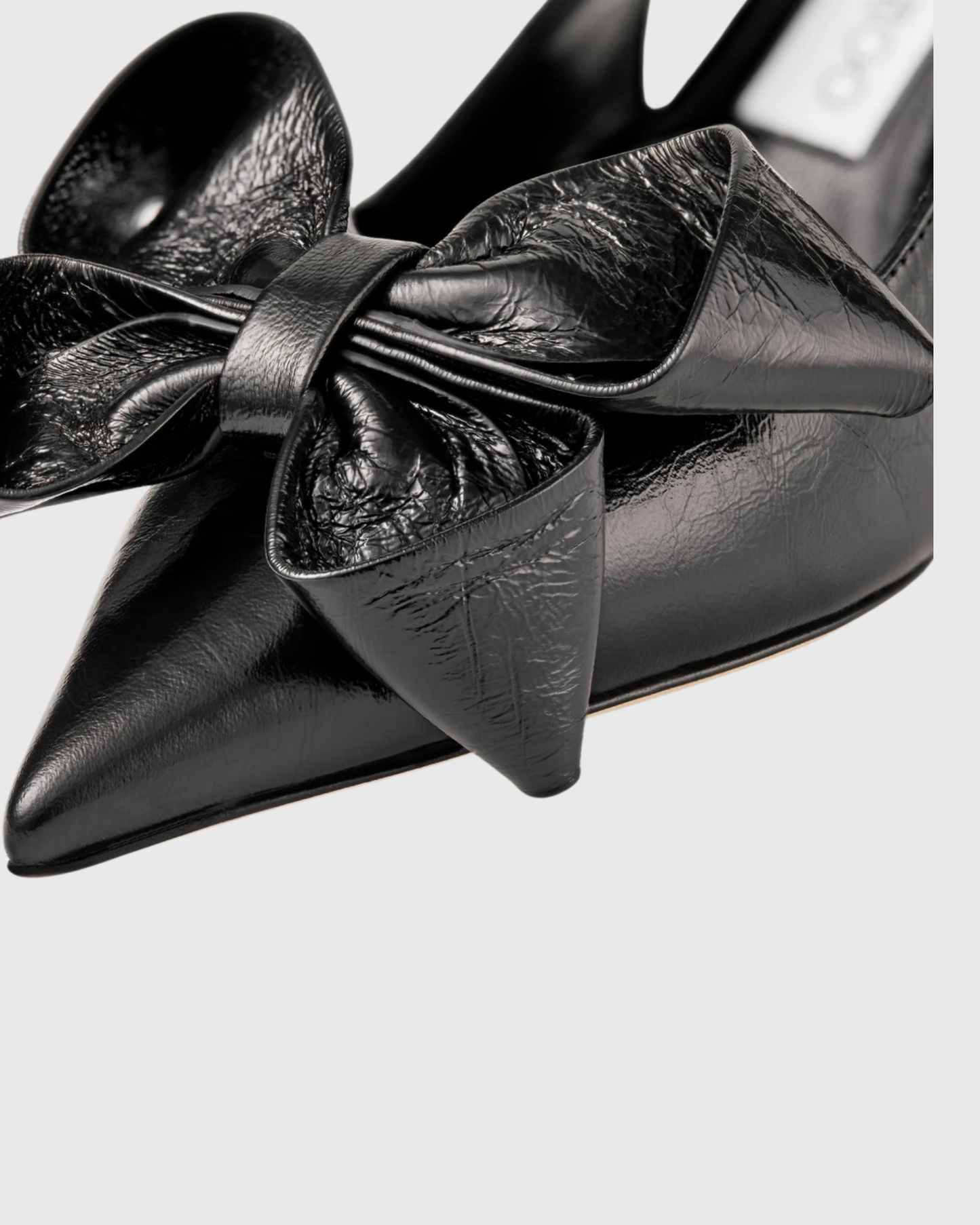 Flo Flower Slingback Pumps In Black
