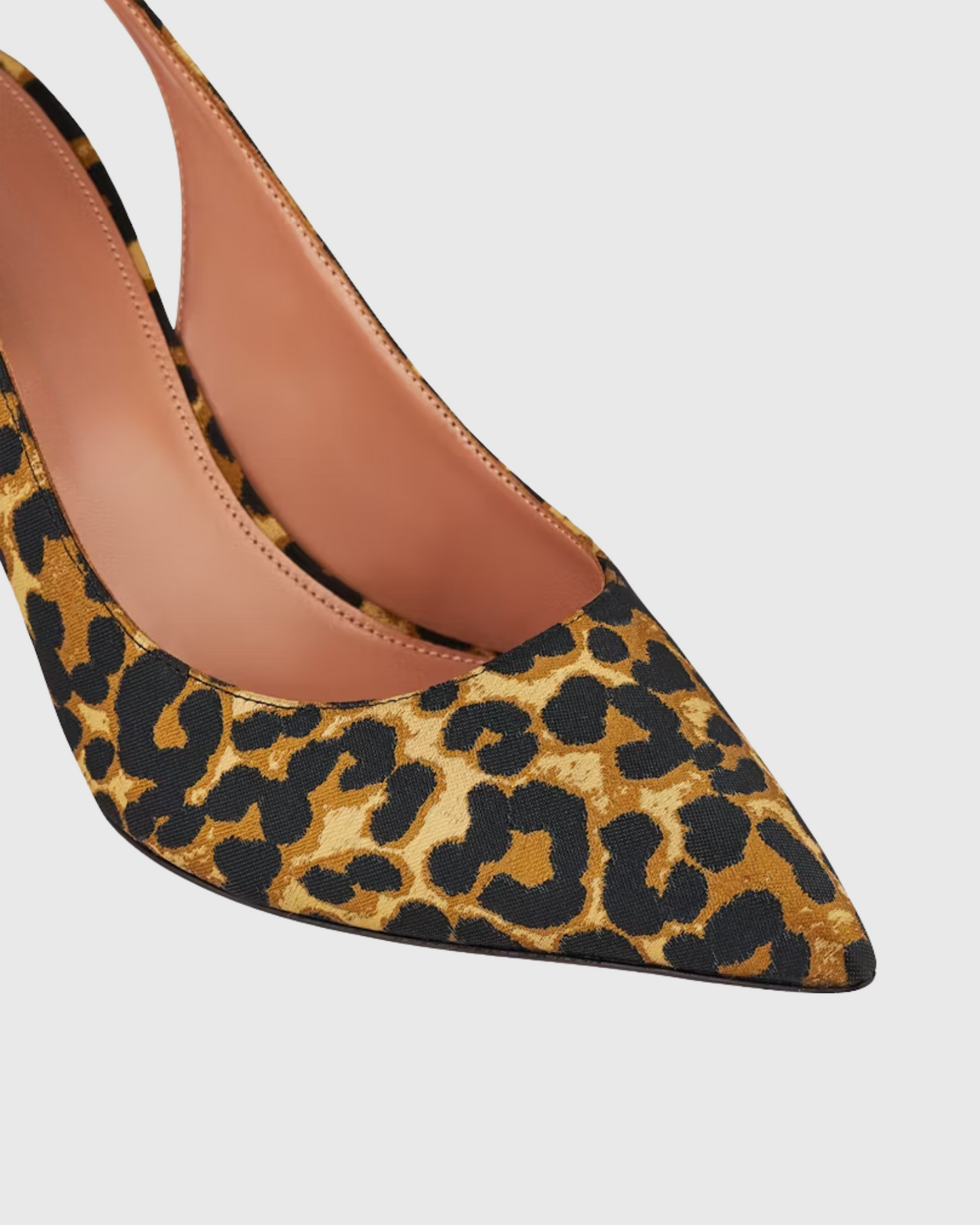 Orsa Bow Tie Leopard Print Pumps