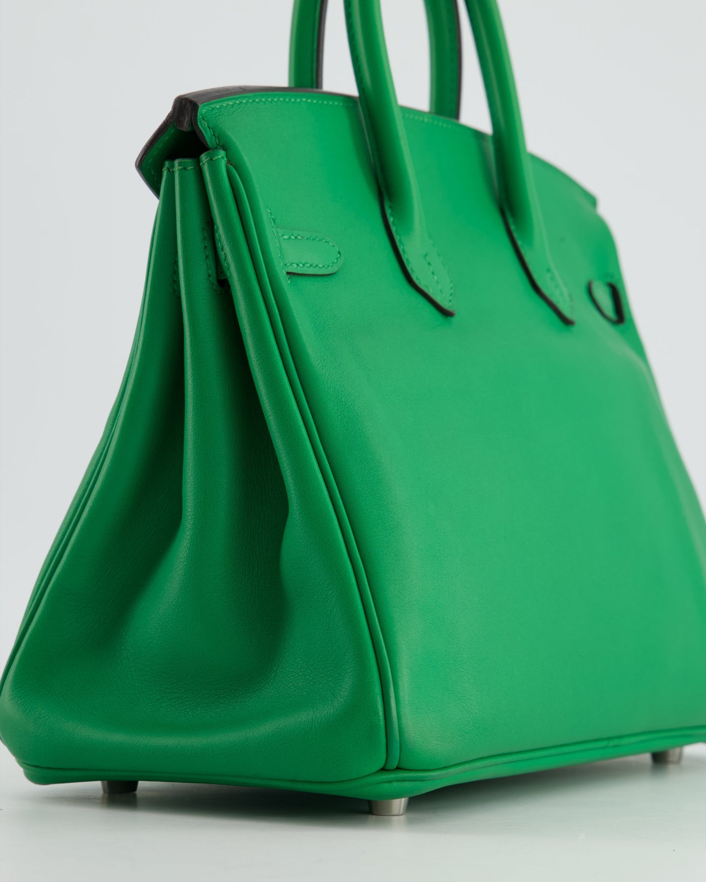 *FIRE PRICE* Hermès Birkin Bag 25cm Bamboo in Swift Leather with Palladium Hardware Bag
