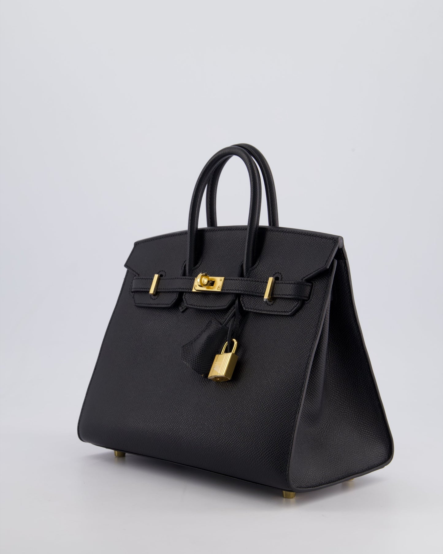 *HOLY GRAIL* Hermès Birkin 25cm Bag in Noir Epsom Leather with Gold Hardware