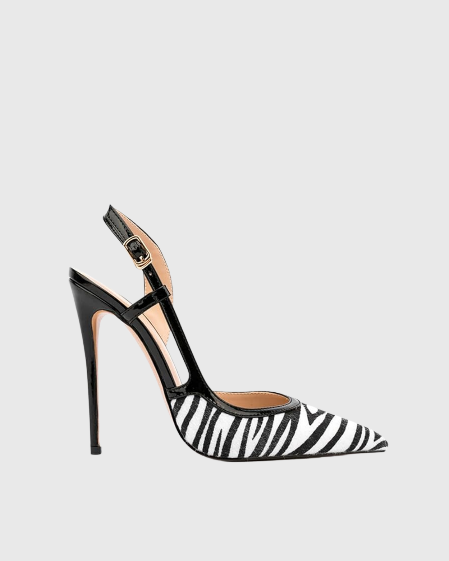 Ruby Zebra Print Slingback Pumps