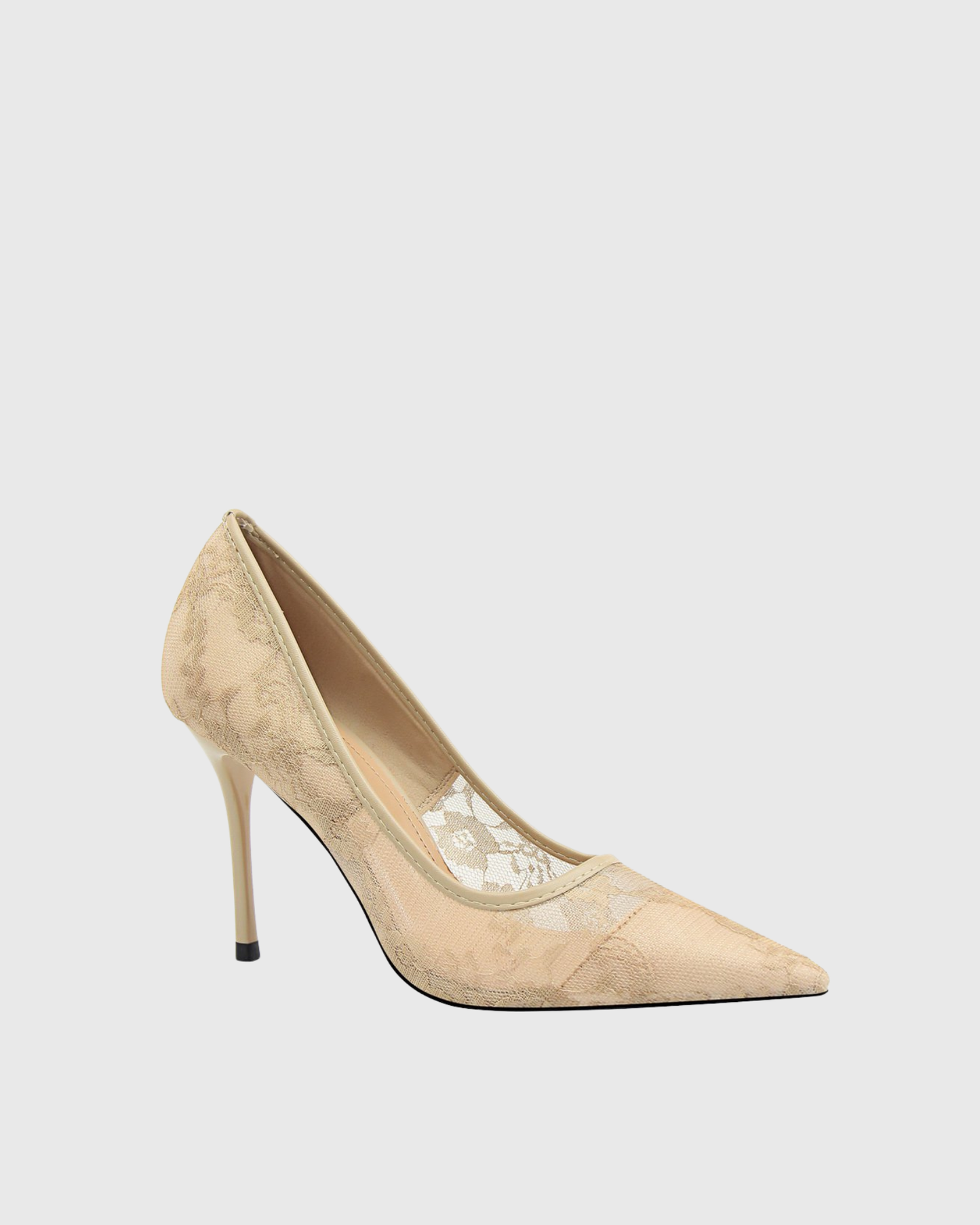Saidi Lace Pumps In Beige