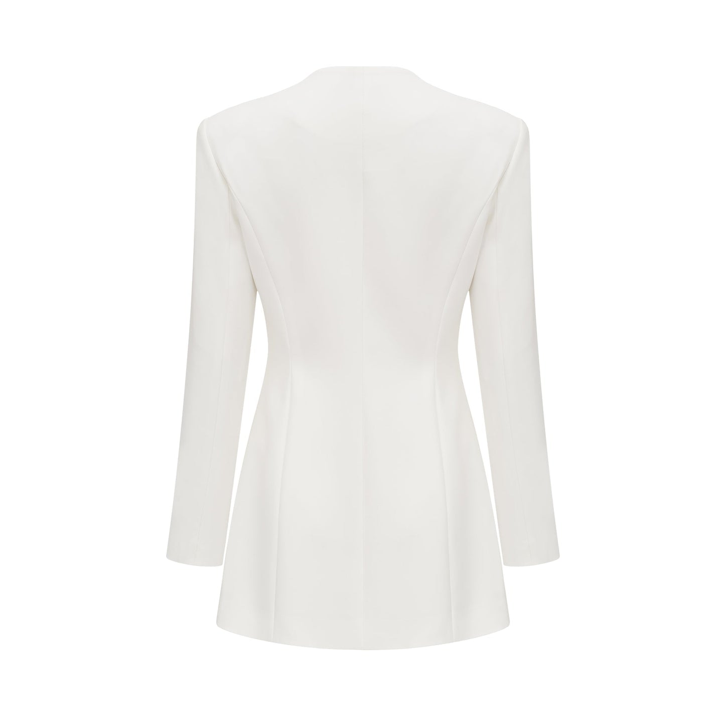 Fionnghuala White Crystal Embellished Mini Dress