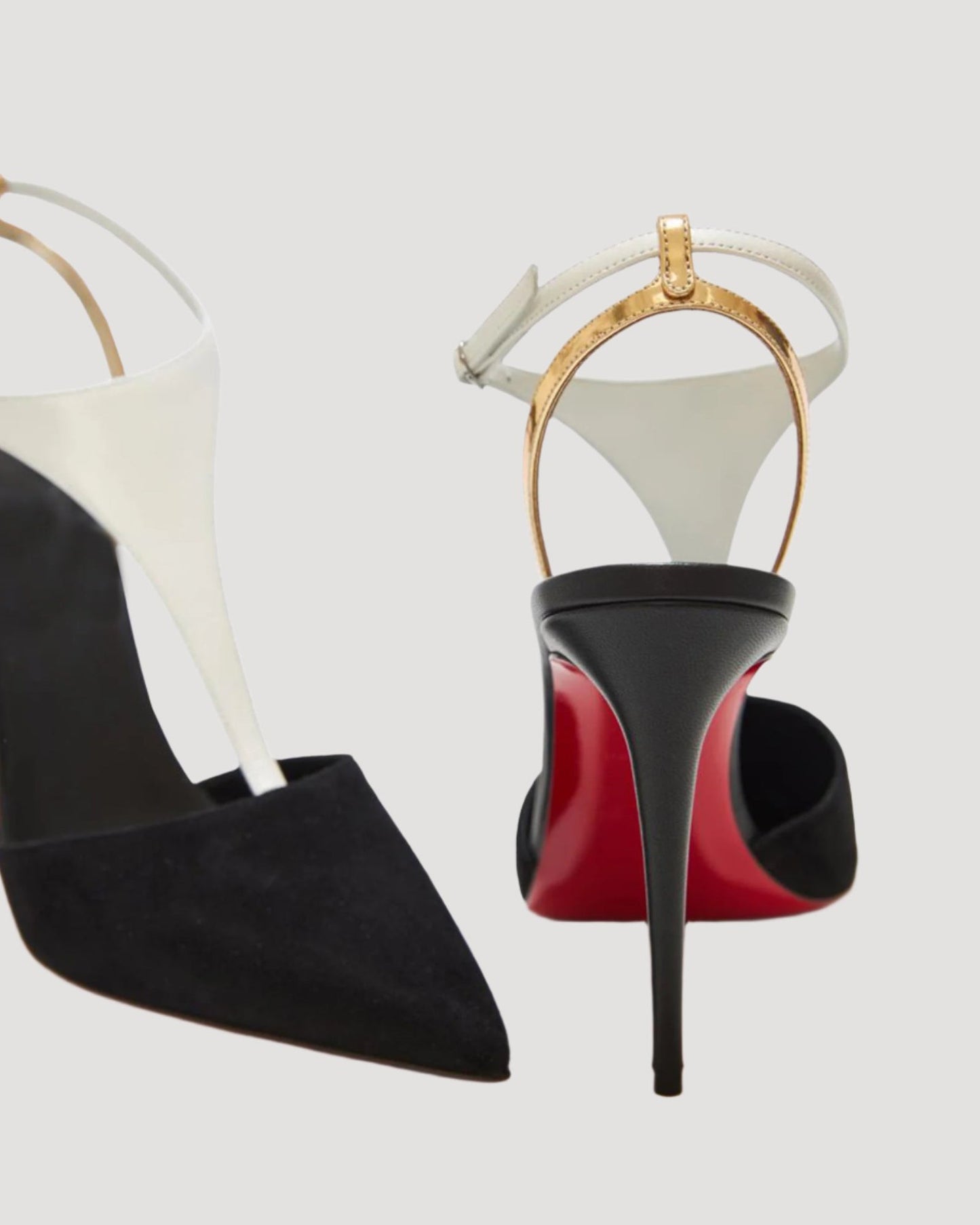 Zaccai Halter Neck Velvet Pumps