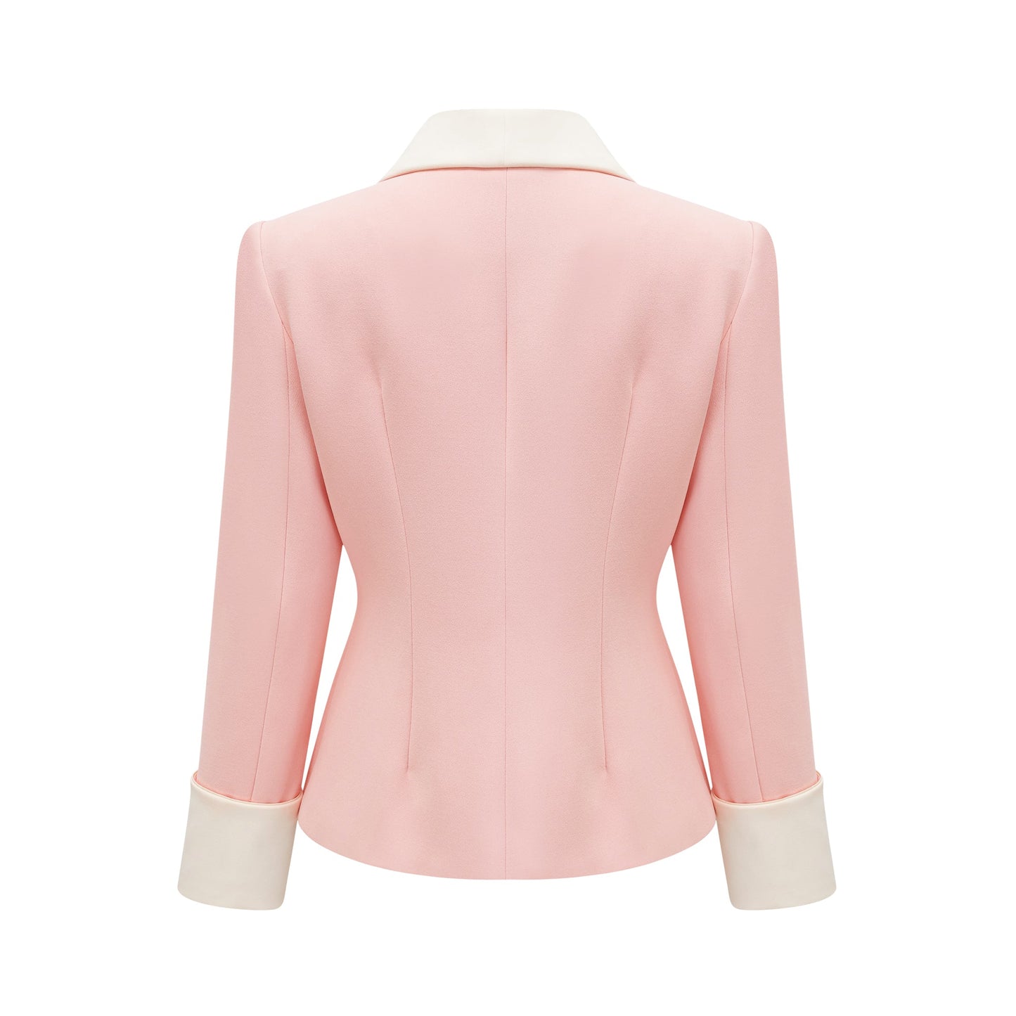 Claretta colour-block blazer & pants matching set