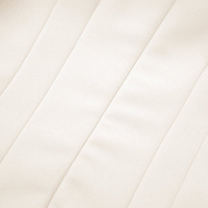 Jenifier white asymmetrical midi dress