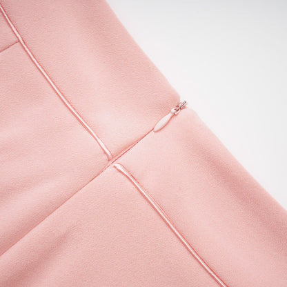 Claretta colour-block blazer & pants matching set