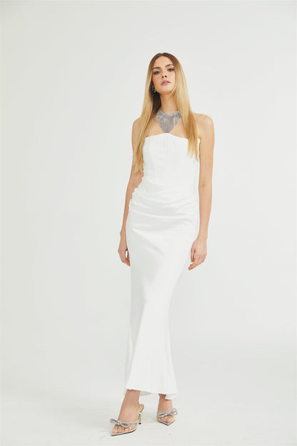Aurore Off-Shoulder Maxi Dress