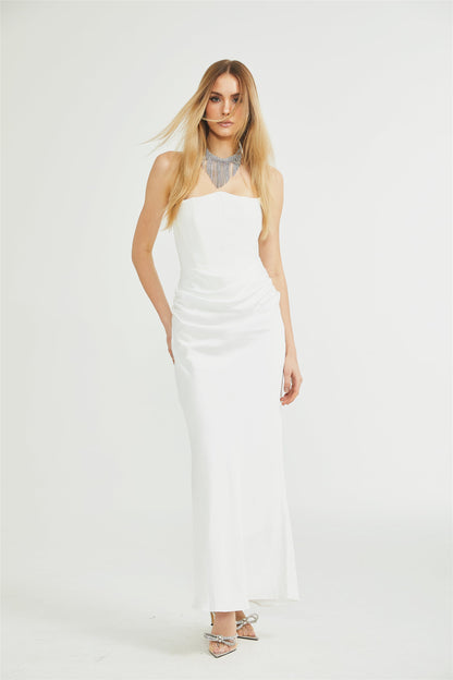 Aurore Off-Shoulder Maxi Dress