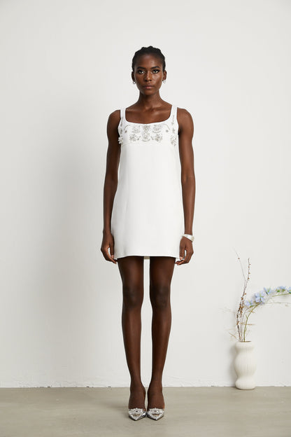Ardelle Embellished Mini Dress