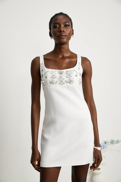 Ardelle Embellished Mini Dress