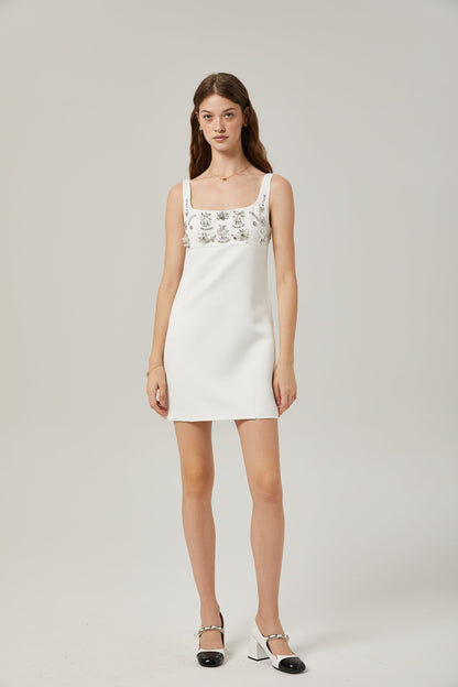 Ardelle Embellished Mini Dress