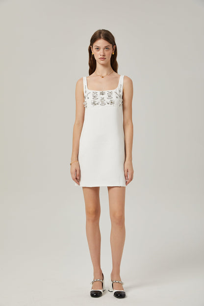 Ardelle Embellished Mini Dress