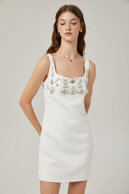 Ardelle Embellished Mini Dress