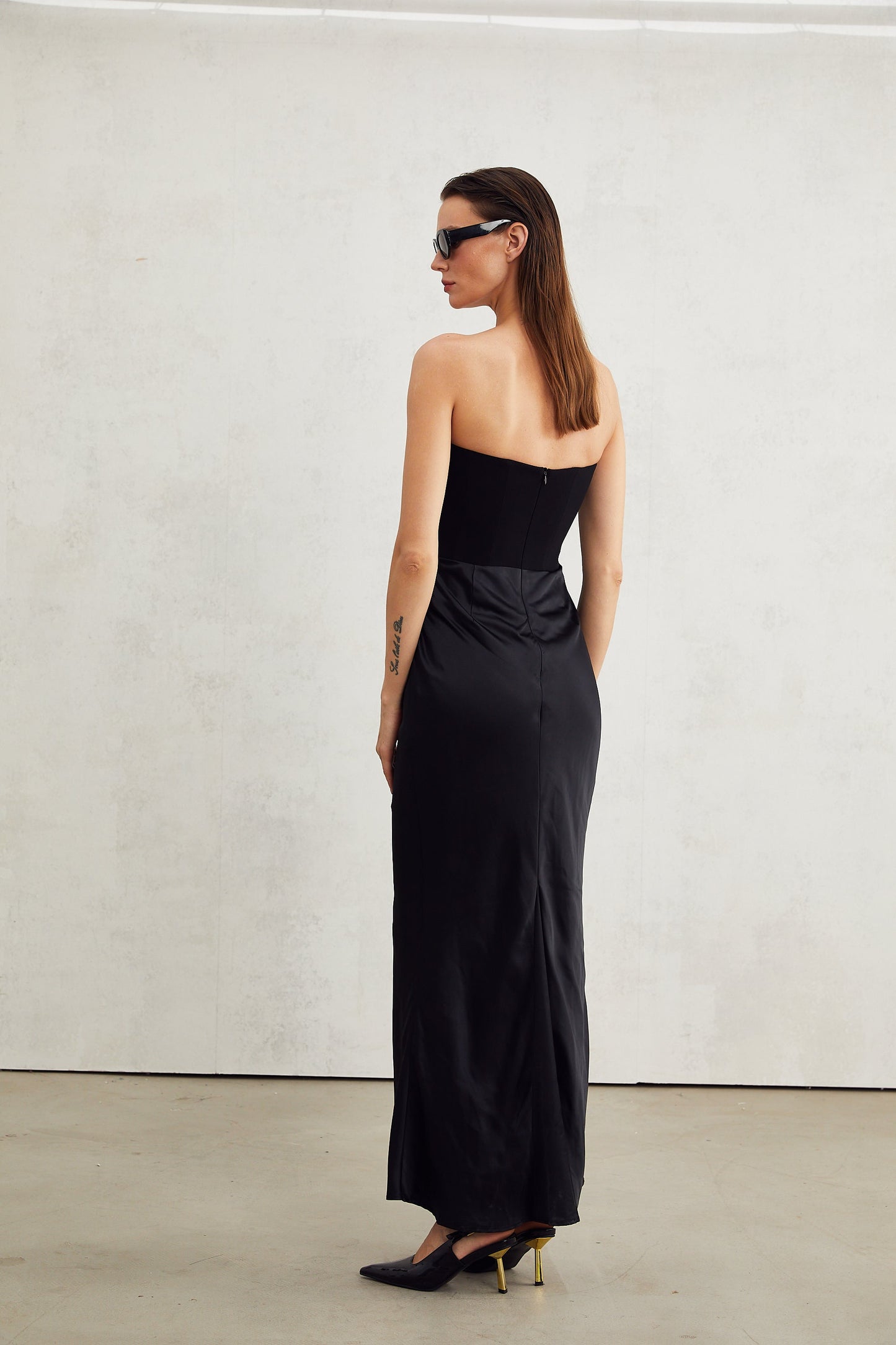 Aurore Crystal Embellished Maxi Dress