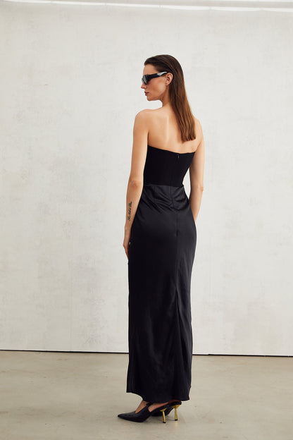 Aurore Crystal Embellished Maxi Dress