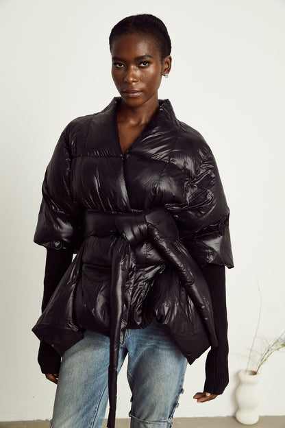 Ghislaine batwing duvet jacket