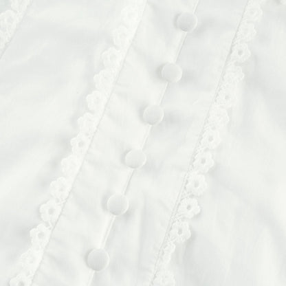 Coline lace floral-embroidered midi dress