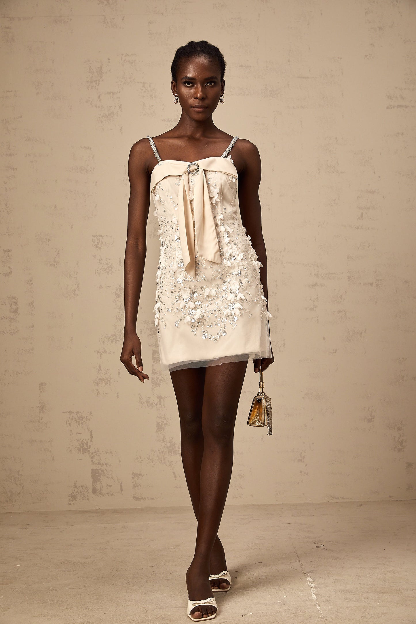 Esther sequin-embellished mini dress