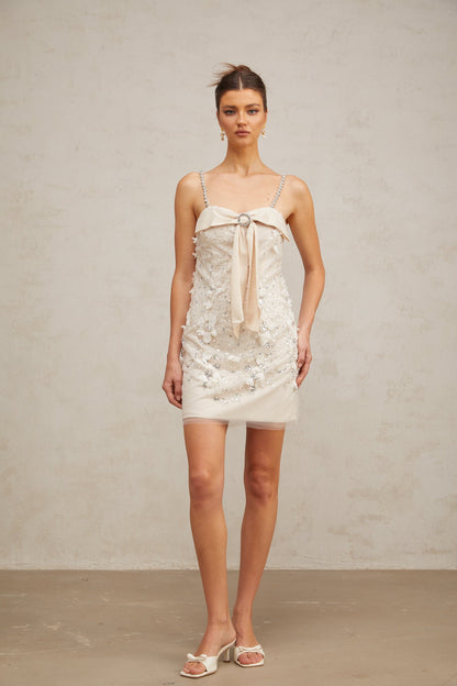 Esther sequin-embellished mini dress