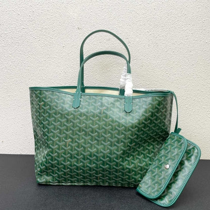 GOYARD SAINT LOUIS GM BAG GREEN 47CM STLOUIGMLTY09CL09P