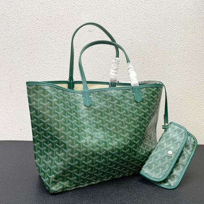 GOYARD SAINT LOUIS GM BAG GREEN 47CM STLOUIGMLTY09CL09P