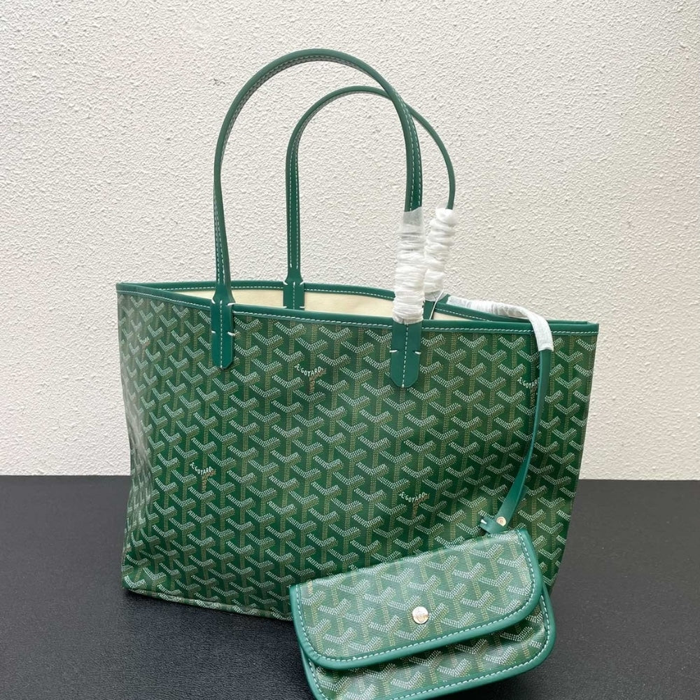 GOYARD SAINT LOUIS GM BAG GREEN 47CM STLOUIGMLTY09CL09P