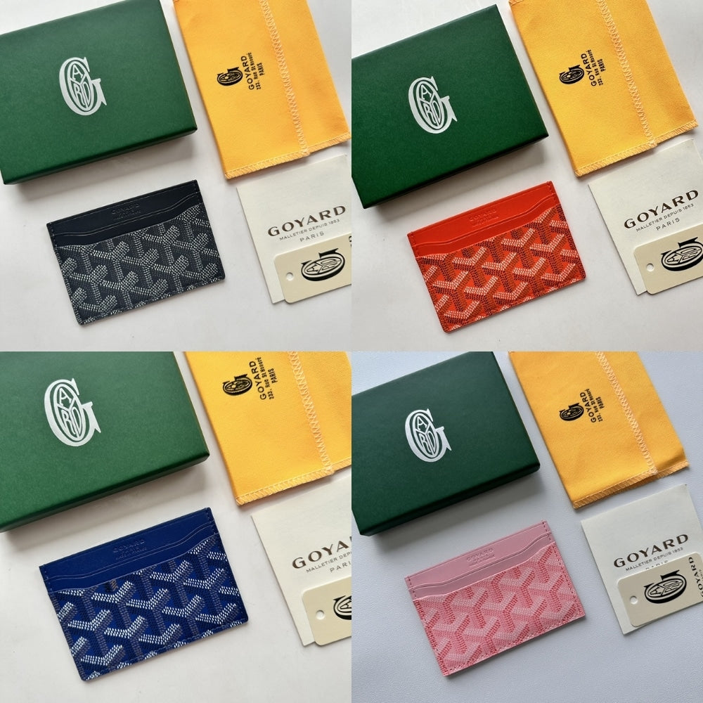 GOYARD SAINT SULPICE CARD WALLET BLACK 11CM STSULPPMLTY01CL01X
