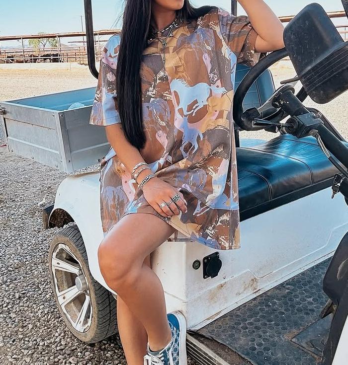 Pony Stack Dress