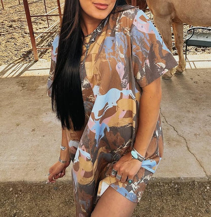 Pony Stack Dress