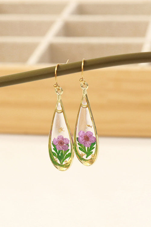 Vintage Floral Earrings