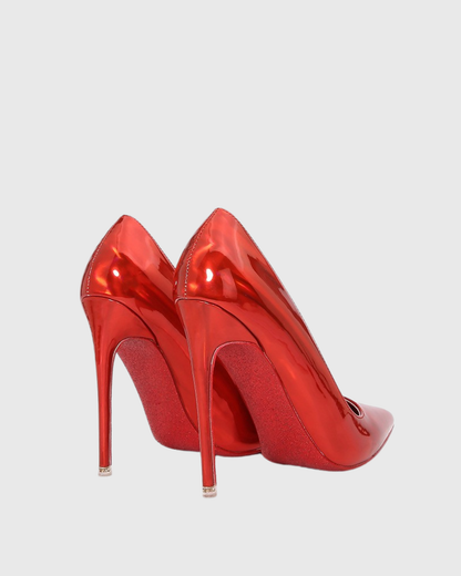 Averi laser Pumps In Red