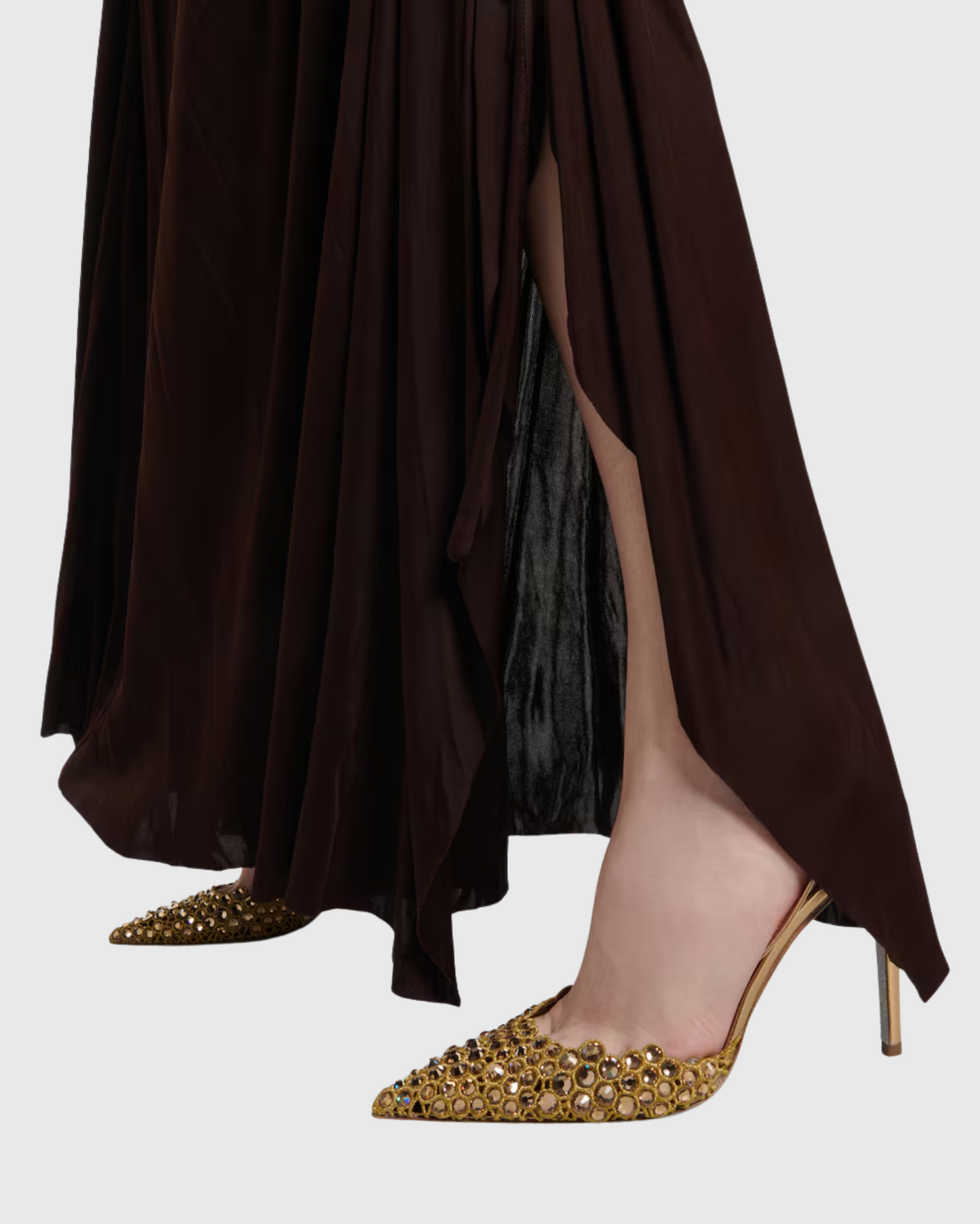 Carolina Rhinestone Slingback Pumps