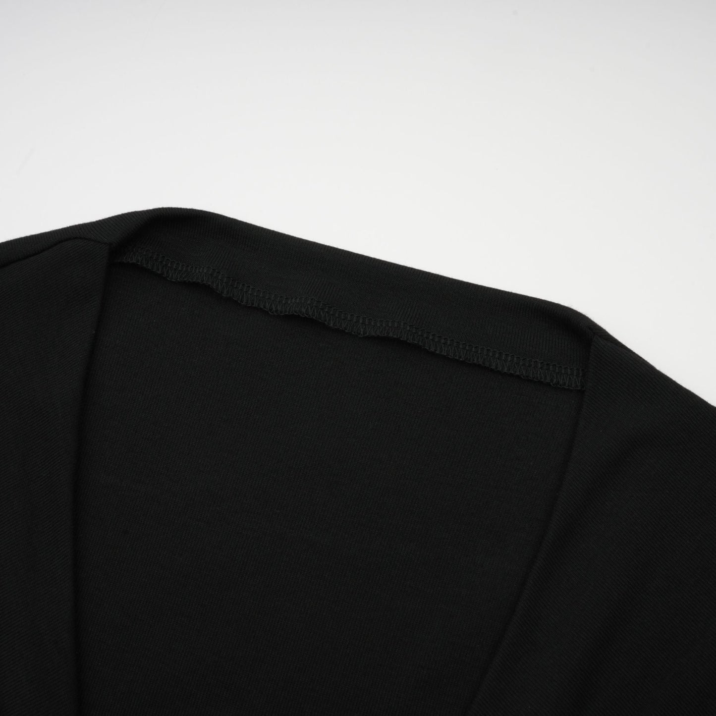 Anaïs Black Open-Front Gathered Top