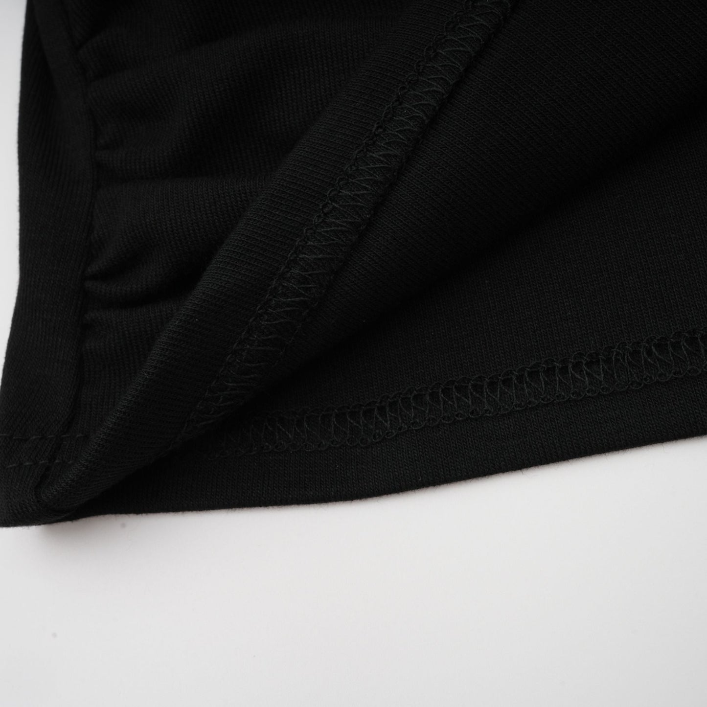 Anaïs Black Open-Front Gathered Top