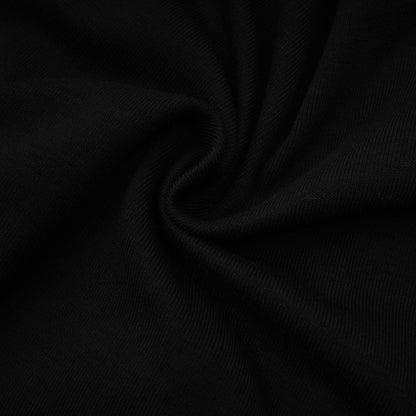 Anaïs Black Open-Front Gathered Top