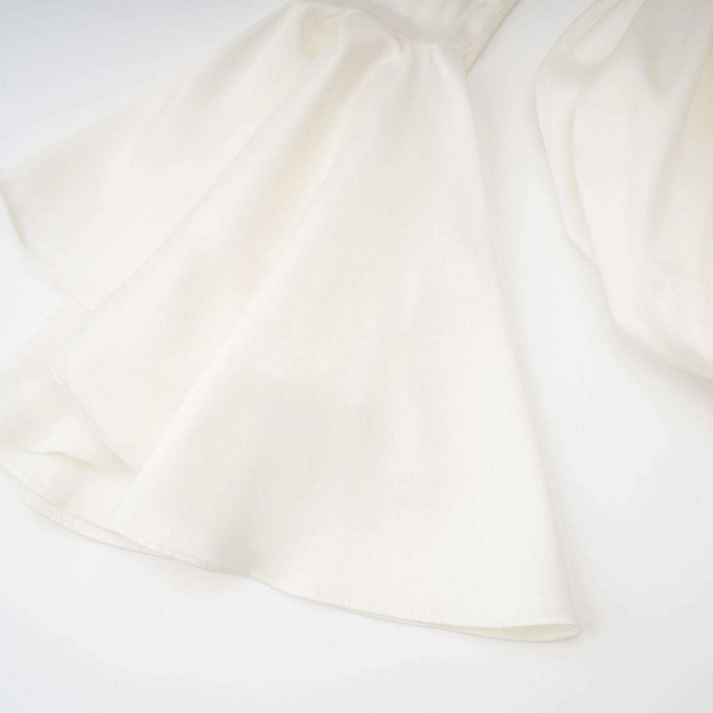 Fleur floral cold-shoulder ruffled mini dress