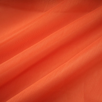 Carrie orange halterneck flounced maxi dress
