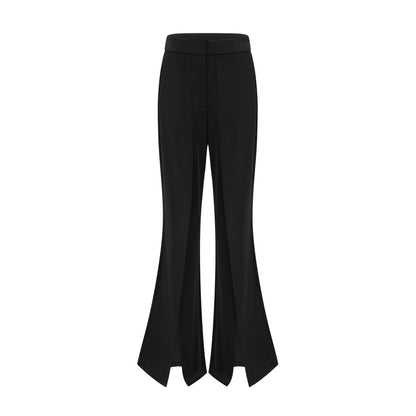 Delphine black embellished jacket & trousers matching set